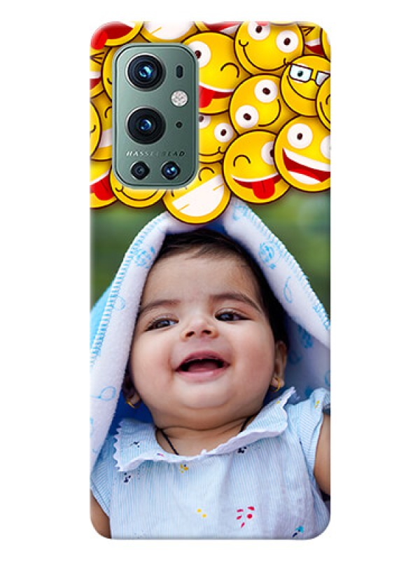 Custom OnePlus 9 Pro 5G Custom Phone Cases with Smiley Emoji Design