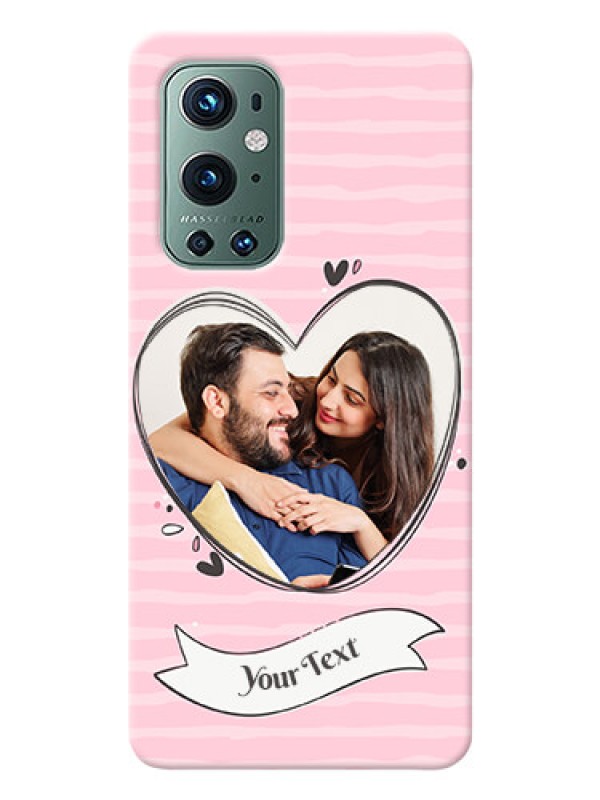 Custom OnePlus 9 Pro 5G custom mobile phone covers: Vintage Heart Design