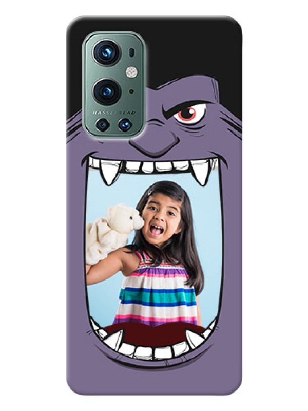 Custom OnePlus 9 Pro 5G Personalised Phone Covers: Angry Monster Design