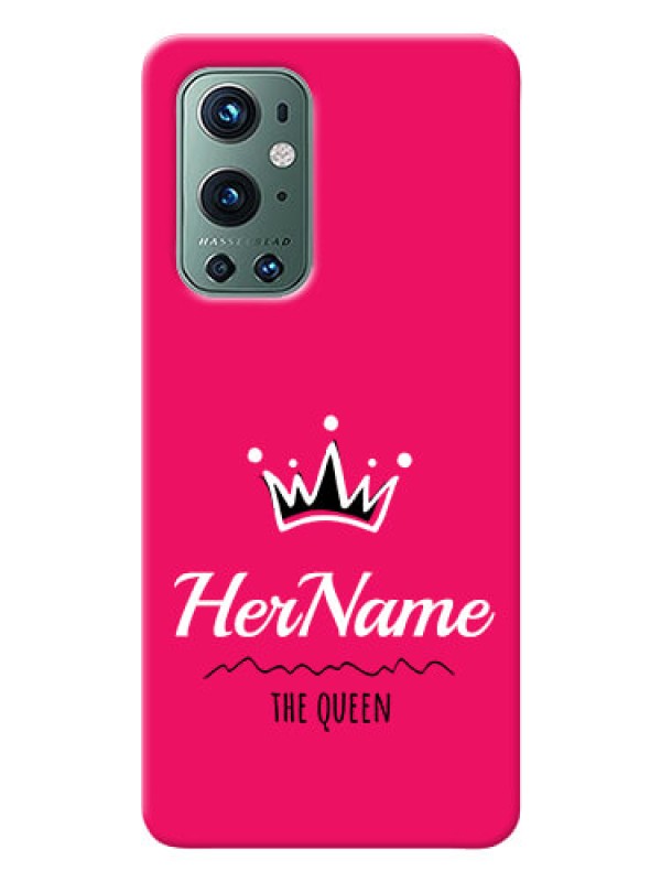 Custom OnePlus 9 Pro 5G Queen Phone Case with Name