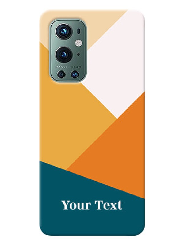 Custom OnePlus 9 Pro 5G Custom Phone Cases: Stacked Multi-colour Design