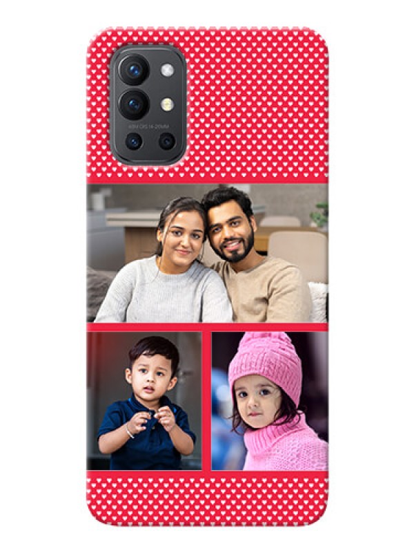 Custom OnePlus 9R 5G mobile back covers online: Bulk Pic Upload Design
