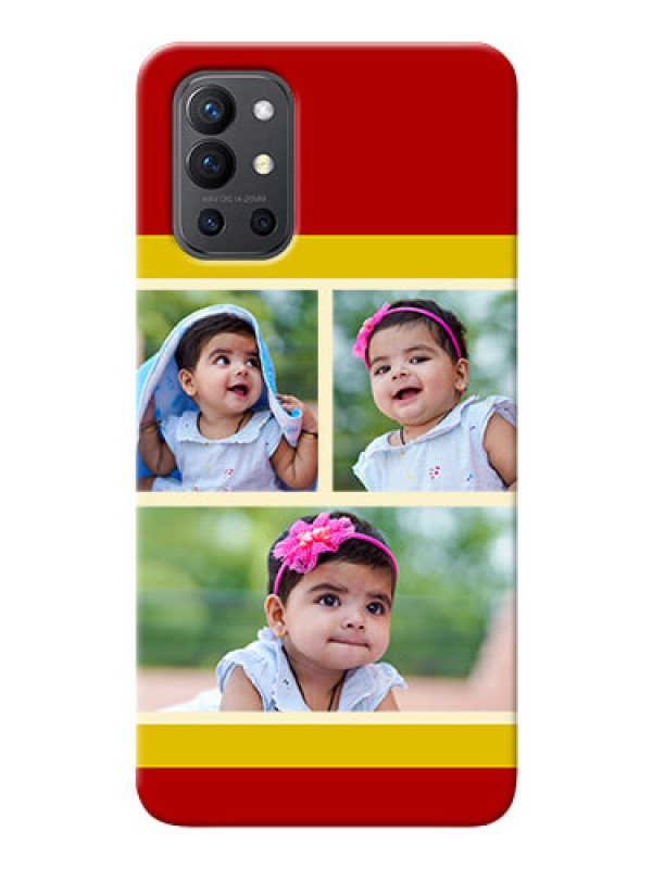 Custom OnePlus 9R 5G mobile phone cases: Multiple Pic Upload Design