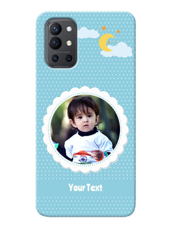 Custom OnePlus 9R 5G mobile cases online: violet Pattern Design