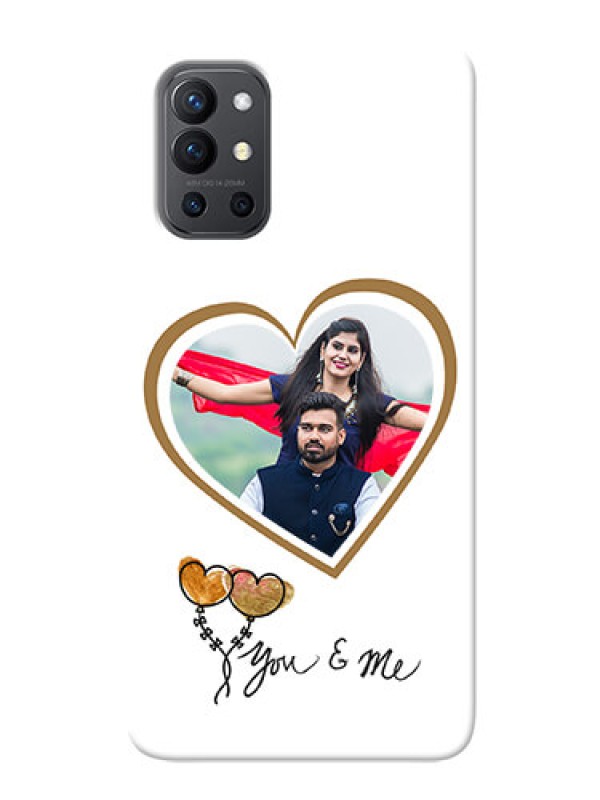 Custom OnePlus 9R 5G customized phone cases: You & Me Design