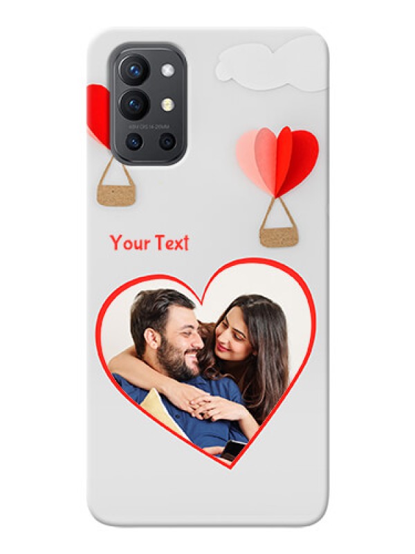Custom OnePlus 9R 5G Phone Covers: Parachute Love Design