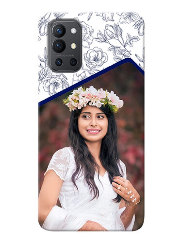 Custom OnePlus 9R 5G Phone Cases: Premium Floral Design