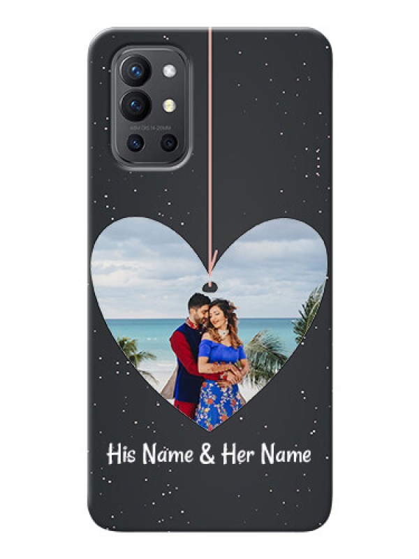 Custom OnePlus 9R 5G custom phone cases: Hanging Heart Design
