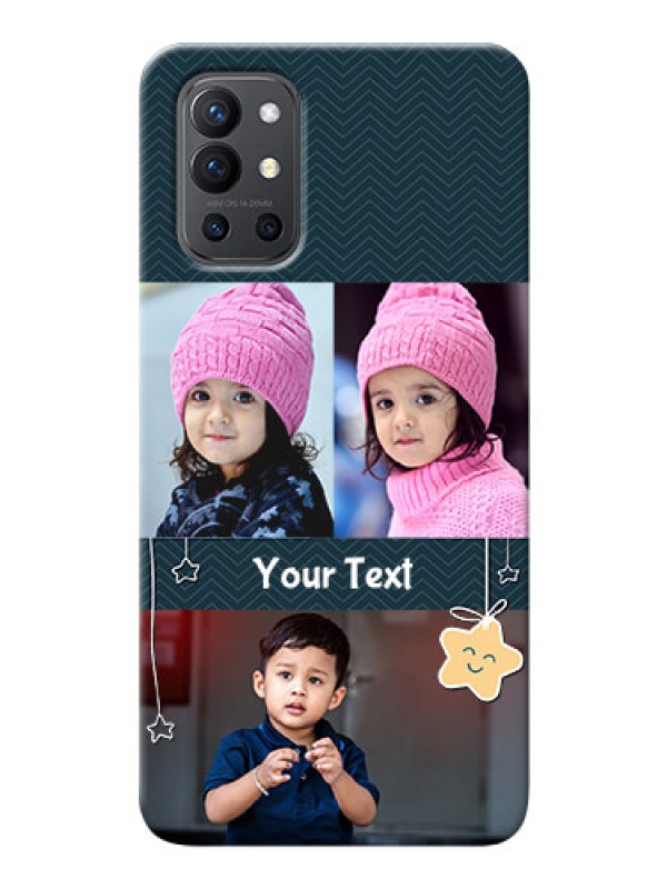 Custom OnePlus 9R 5G Mobile Back Covers Online: Hanging Stars Design