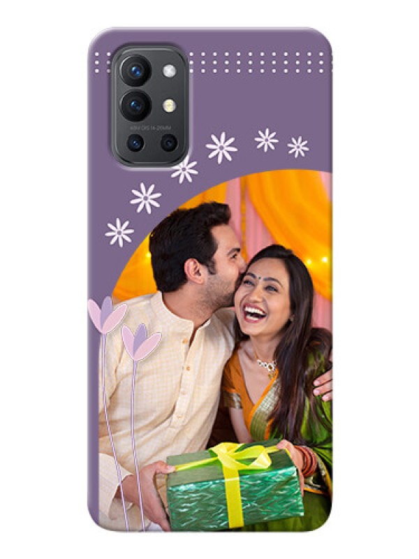 Custom OnePlus 9R 5G Phone covers for girls: lavender flowers design 