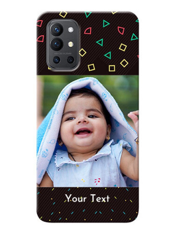 Custom OnePlus 9R 5G custom mobile cases with confetti birthday design