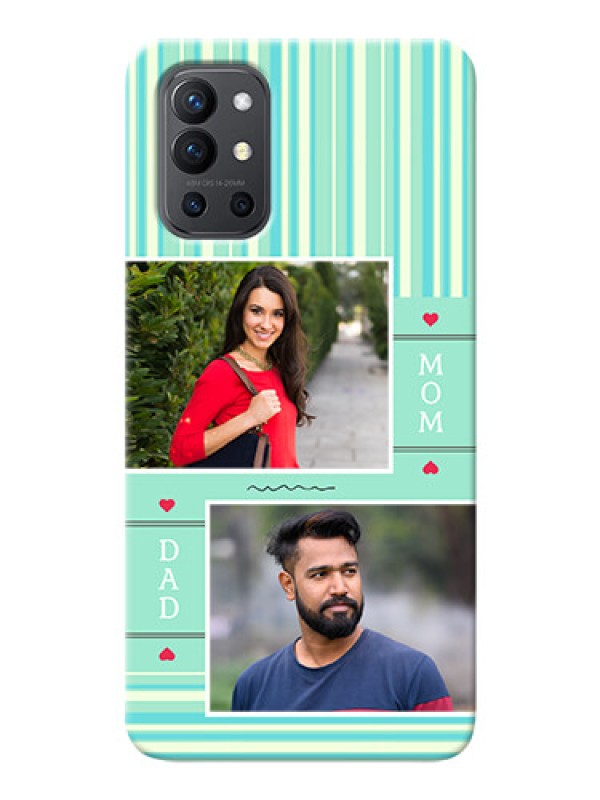 Custom OnePlus 9R 5G custom mobile phone covers: Mom & Dad Pic Design