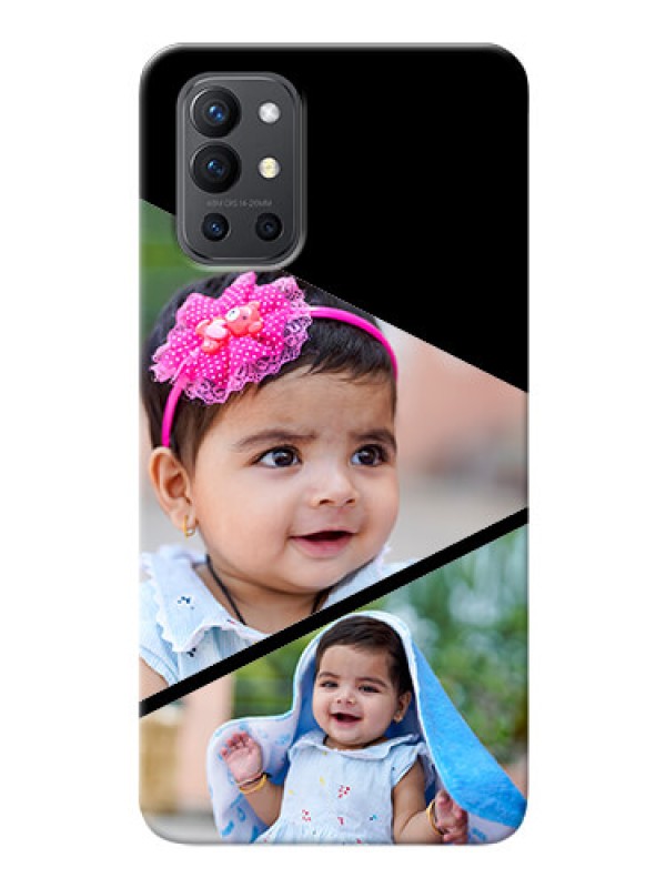 Custom OnePlus 9R 5G mobile back covers online: Semi Cut Design