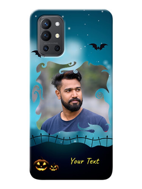 Custom OnePlus 9R 5G Personalised Phone Cases: Halloween frame design