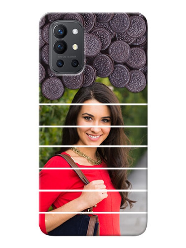 Custom OnePlus 9R 5G Custom Mobile Covers with Oreo Biscuit Design