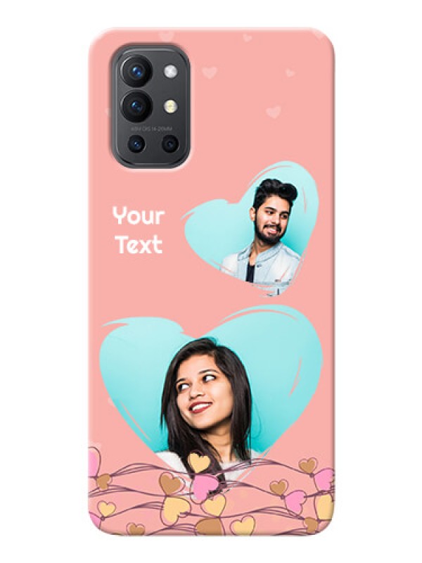 Custom OnePlus 9R 5G customized phone cases: Love Doodle Design