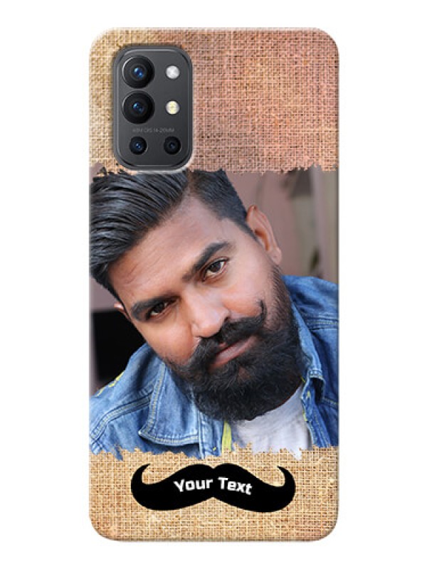 Custom OnePlus 9R 5G Mobile Back Covers Online with Texture Design
