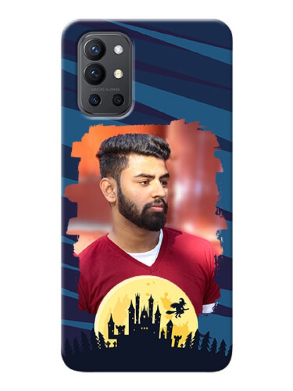 Custom OnePlus 9R 5G Back Covers: Halloween Witch Design 