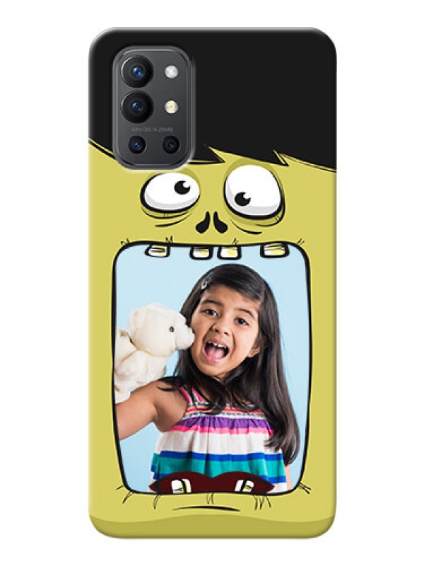 Custom OnePlus 9R 5G Mobile Covers: Cartoon monster back case Design