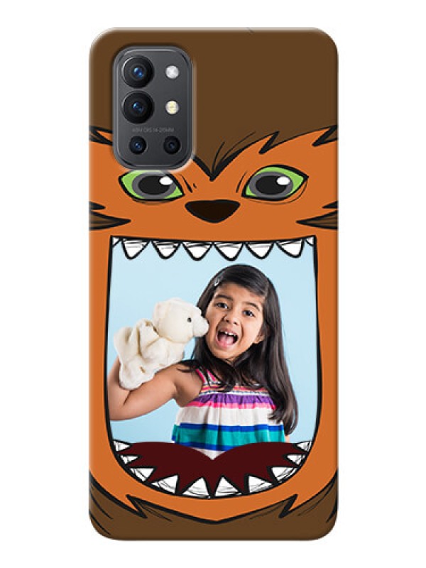 Custom OnePlus 9R 5G Phone Covers: Owl Monster Back Case Design