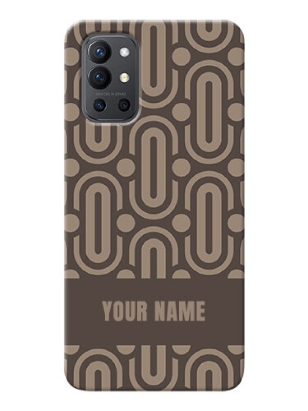 Custom OnePlus 9R 5G Custom Phone Covers: Captivating Zero Pattern Design
