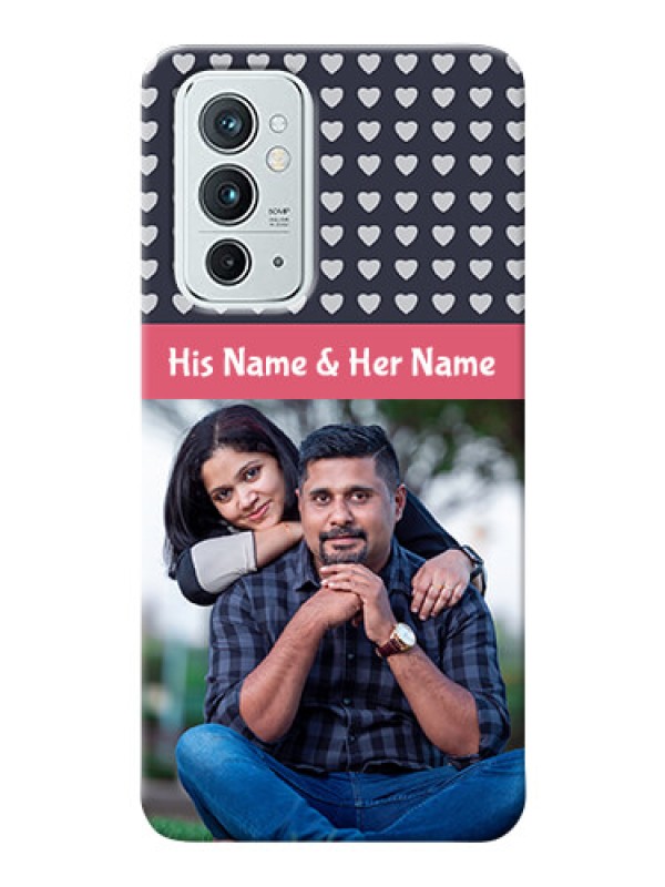 Custom OnePlus 9RT 5G Custom Mobile Case with Love Symbols Design