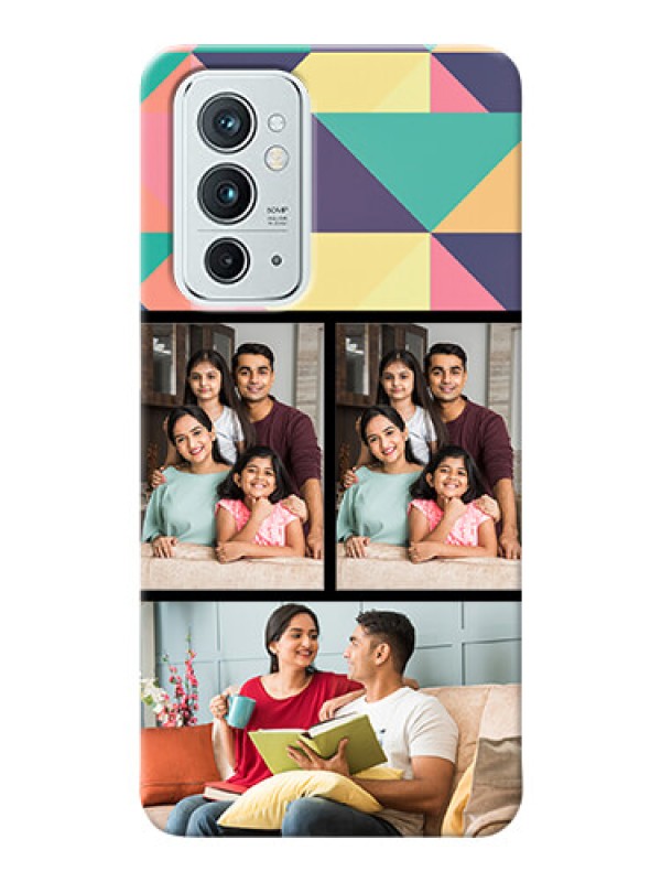 Custom OnePlus 9RT 5G personalised phone covers: Bulk Pic Upload Design