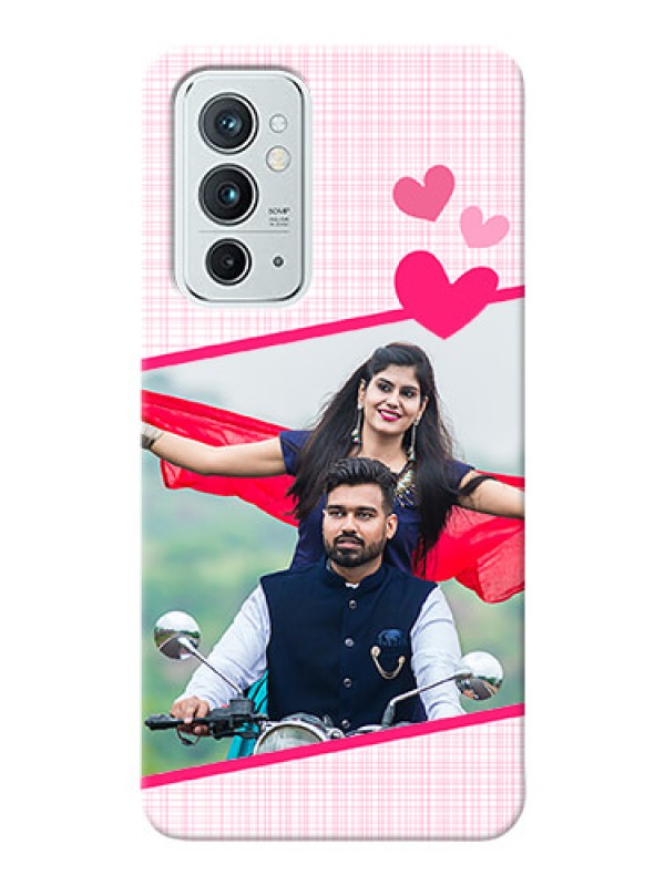 Custom OnePlus 9RT 5G Personalised Phone Cases: Love Shape Heart Design