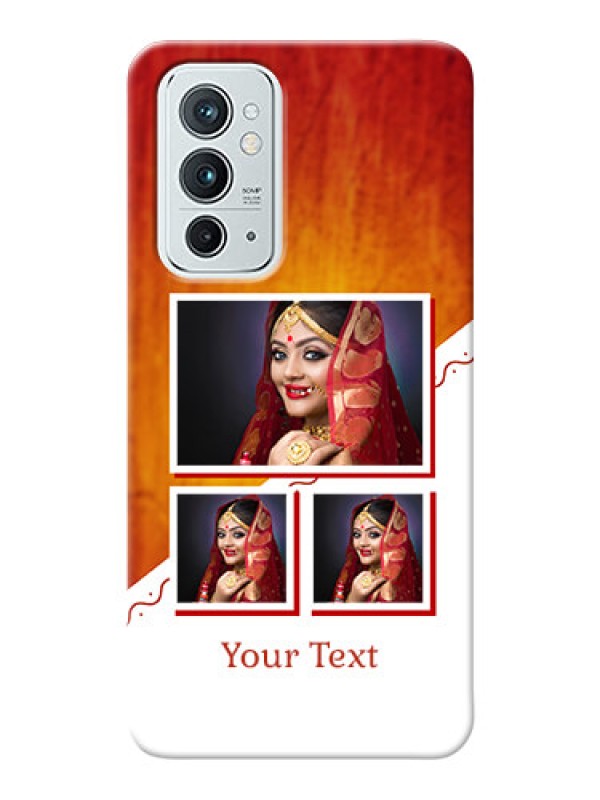 Custom OnePlus 9RT 5G Personalised Phone Cases: Wedding Memories Design 