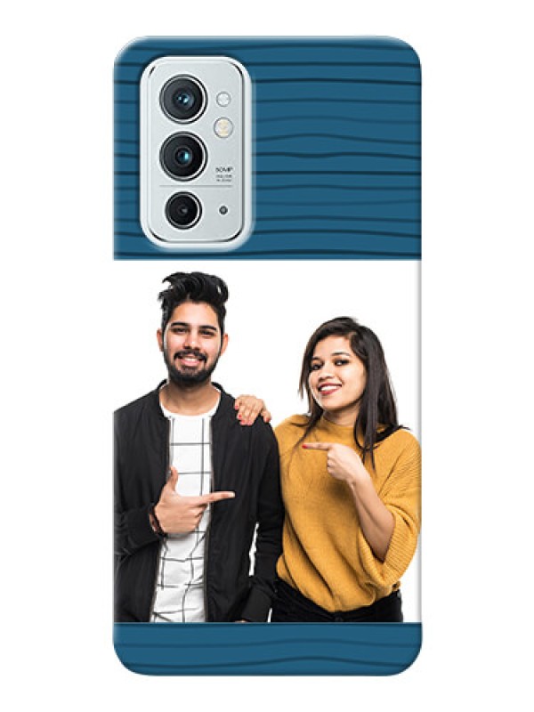 Custom OnePlus 9RT 5G Custom Phone Cases: Blue Pattern Cover Design