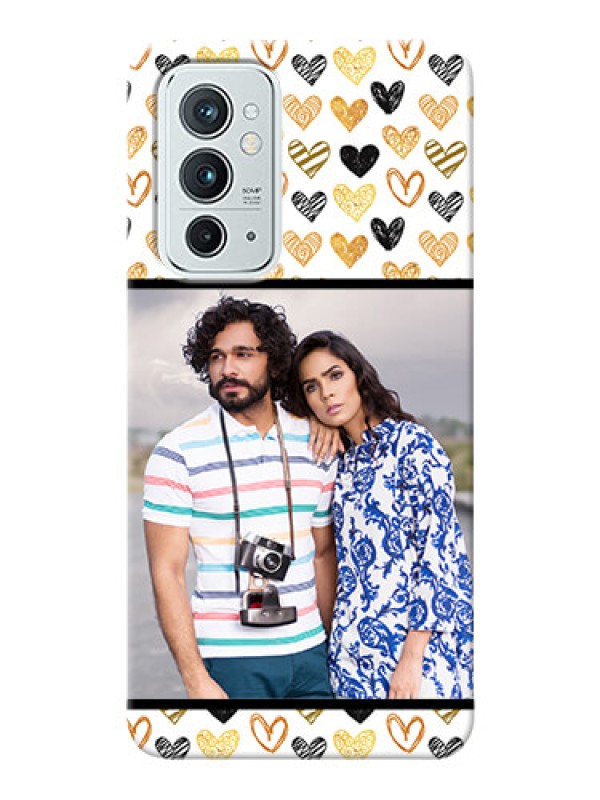 Custom OnePlus 9RT 5G Personalized Mobile Cases: Love Symbol Design