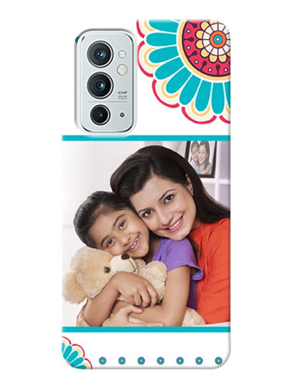 Custom OnePlus 9RT 5G custom mobile phone cases: Flower Design