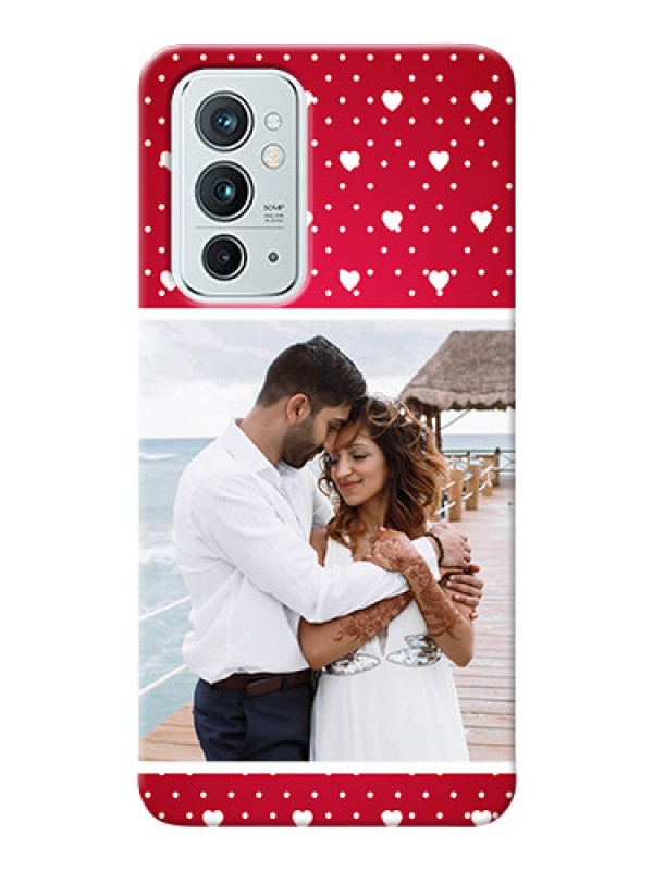 Custom OnePlus 9RT 5G custom back covers: Hearts Mobile Case Design