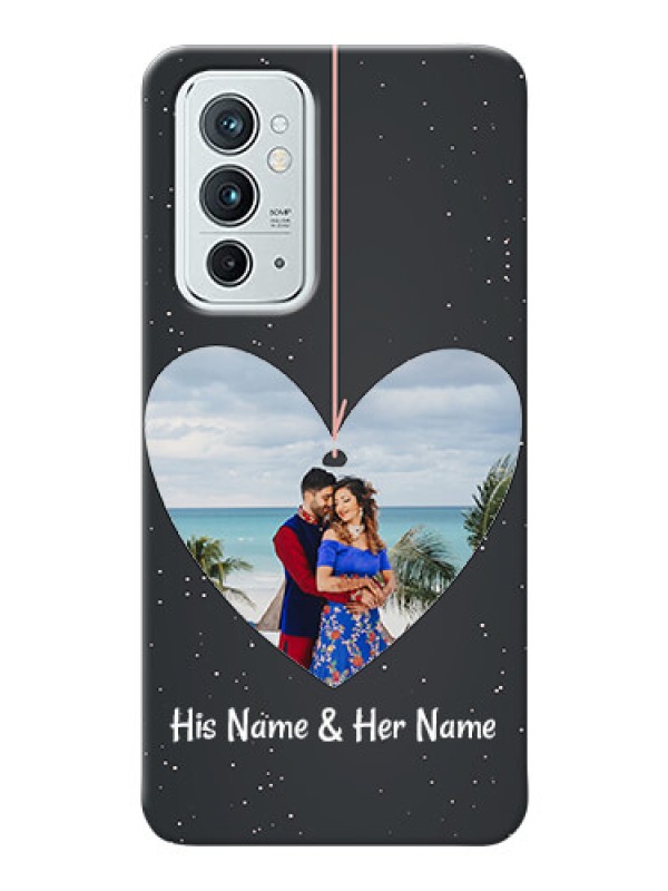 Custom OnePlus 9RT 5G custom phone cases: Hanging Heart Design