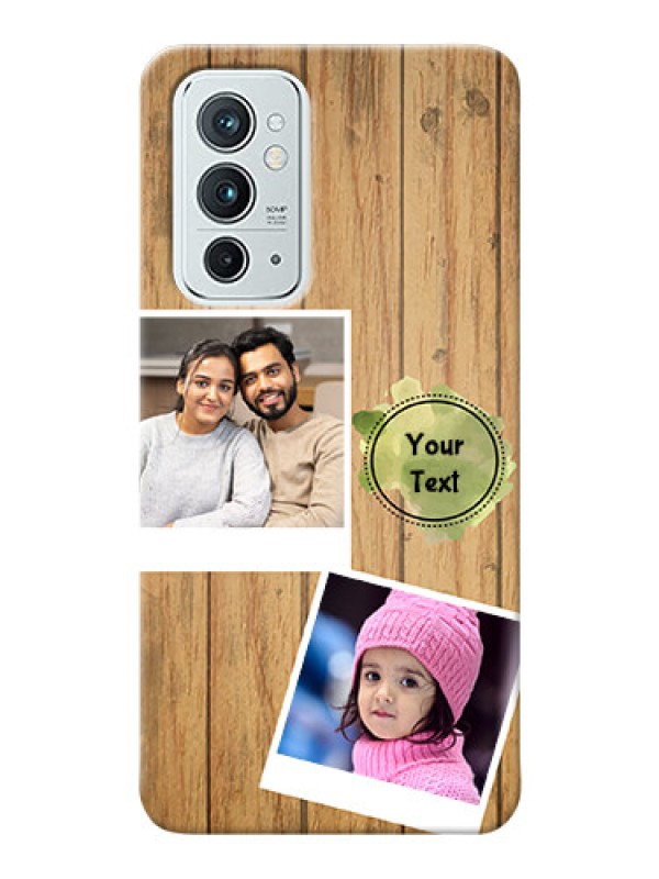 Custom OnePlus 9RT 5G Custom Mobile Phone Covers: Wooden Texture Design