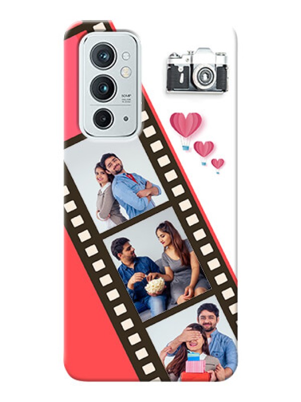 Custom OnePlus 9RT 5G custom phone covers: 3 Image Holder with Film Reel
