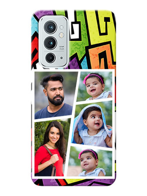 Custom OnePlus 9RT 5G Personalized Mobile Cases: graffiti pattern Design