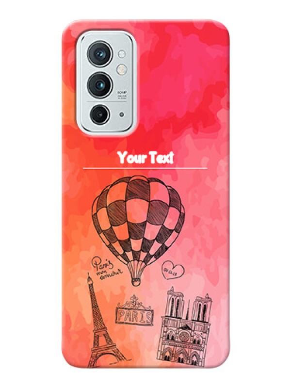 Custom OnePlus 9RT 5G Personalized Mobile Covers: Paris Theme Design