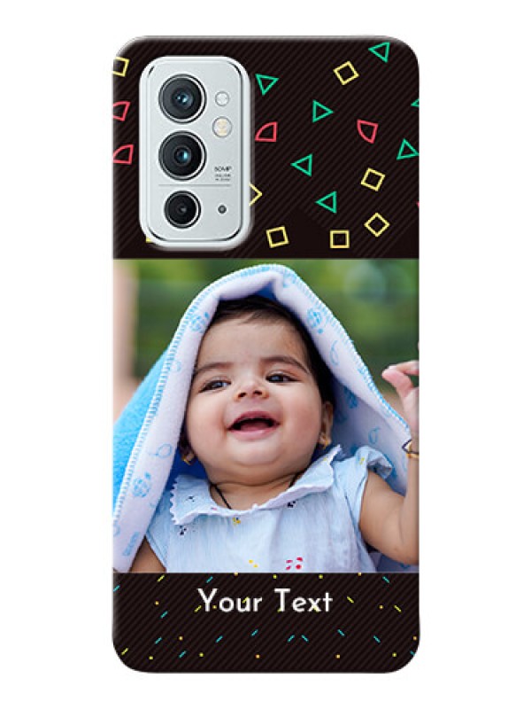 Custom OnePlus 9RT 5G custom mobile cases with confetti birthday design