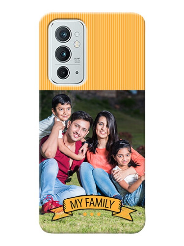 Custom OnePlus 9RT 5G Personalized Mobile Cases: My Family Design