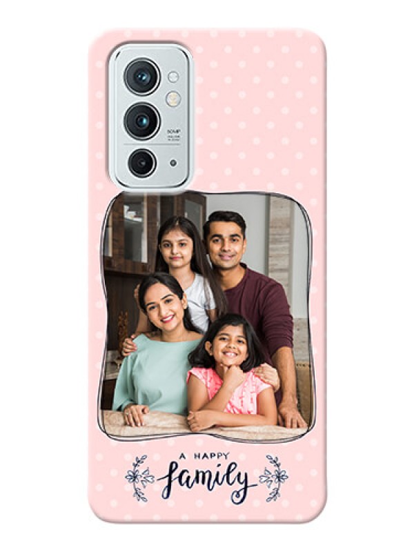 Custom OnePlus 9RT 5G Personalized Phone Cases: Family with Dots Design