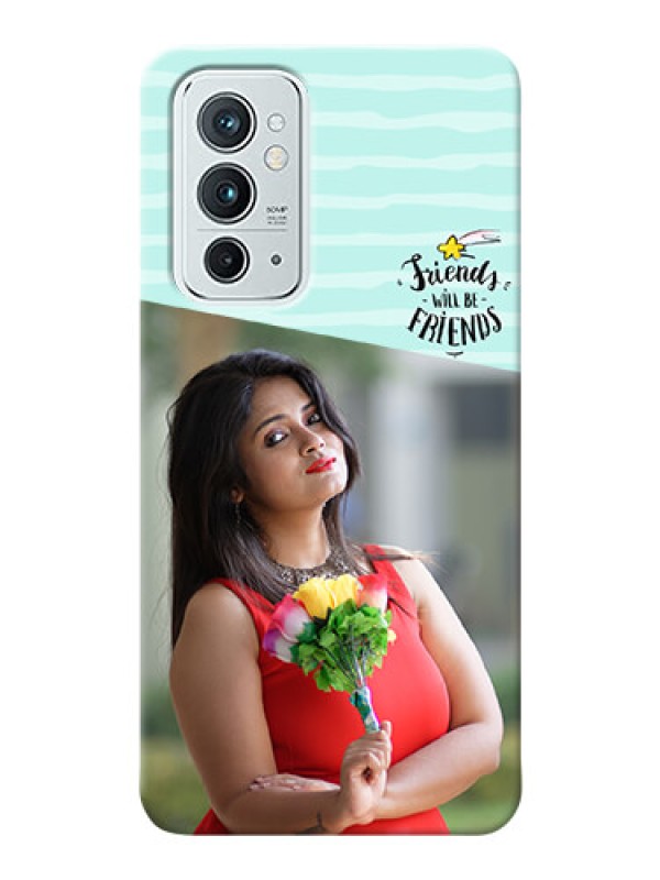 Custom OnePlus 9RT 5G Mobile Back Covers: Friends Picture Icon Design
