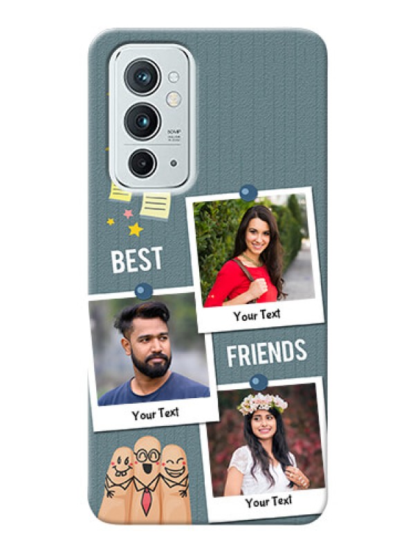 Custom OnePlus 9RT 5G Mobile Cases: Sticky Frames and Friendship Design
