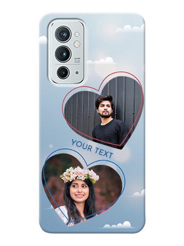 Custom OnePlus 9RT 5G Phone Cases: Blue Color Couple Design 