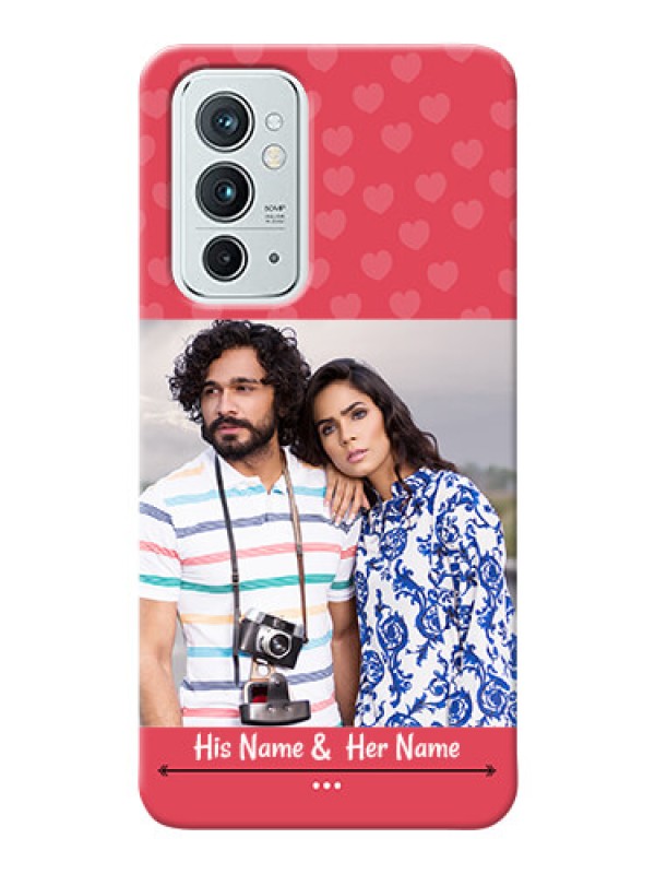 Custom OnePlus 9RT 5G Mobile Cases: Simple Love Design