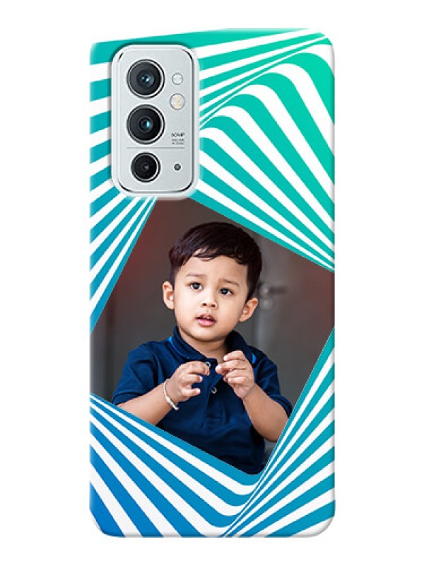 Custom OnePlus 9RT 5G Personalised Mobile Covers: Abstract Spiral Design