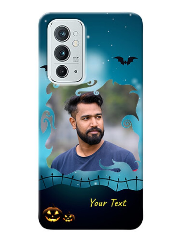 Custom OnePlus 9RT 5G Personalised Phone Cases: Halloween frame design