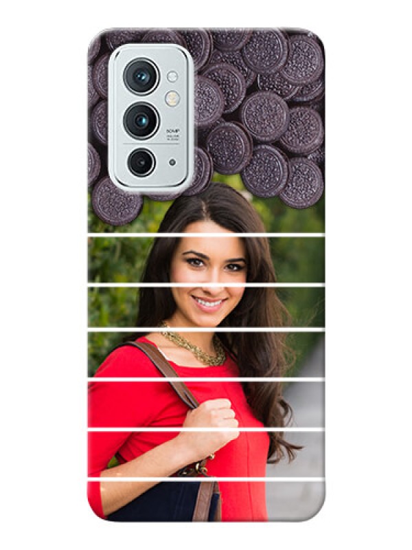 Custom OnePlus 9RT 5G Custom Mobile Covers with Oreo Biscuit Design