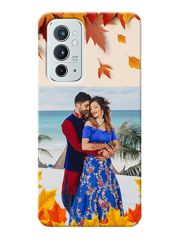 Custom OnePlus 9RT 5G Mobile Phone Cases: Autumn Maple Leaves Design