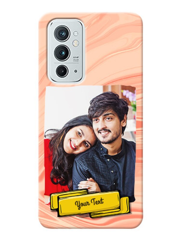 Custom OnePlus 9RT 5G Customized Phone Cases: Marble Texture Design
